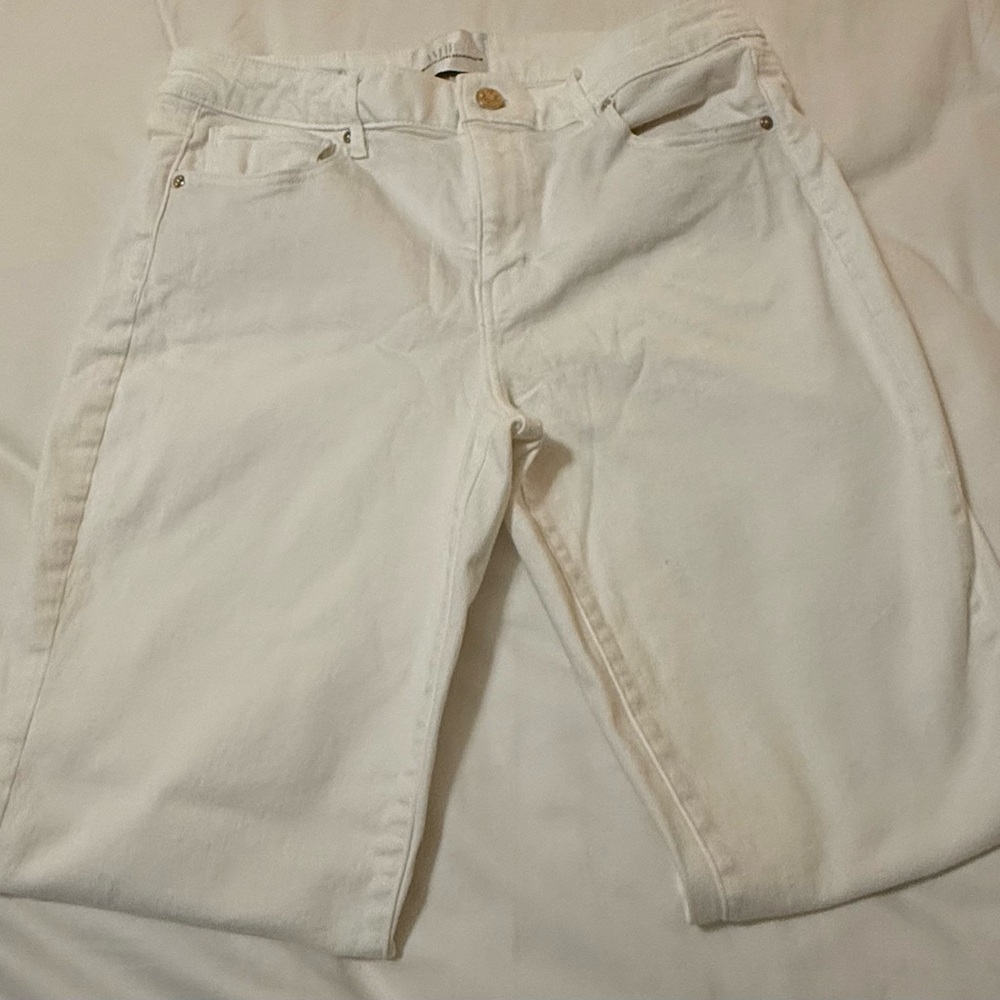 WHBM Mid-Rise Everyday Soft Denim™ Girlfriend Jeans - Picture 5 of 9
